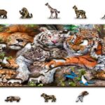 Wooden Puzzle Nap Time XL (600) -   Legpuzzel