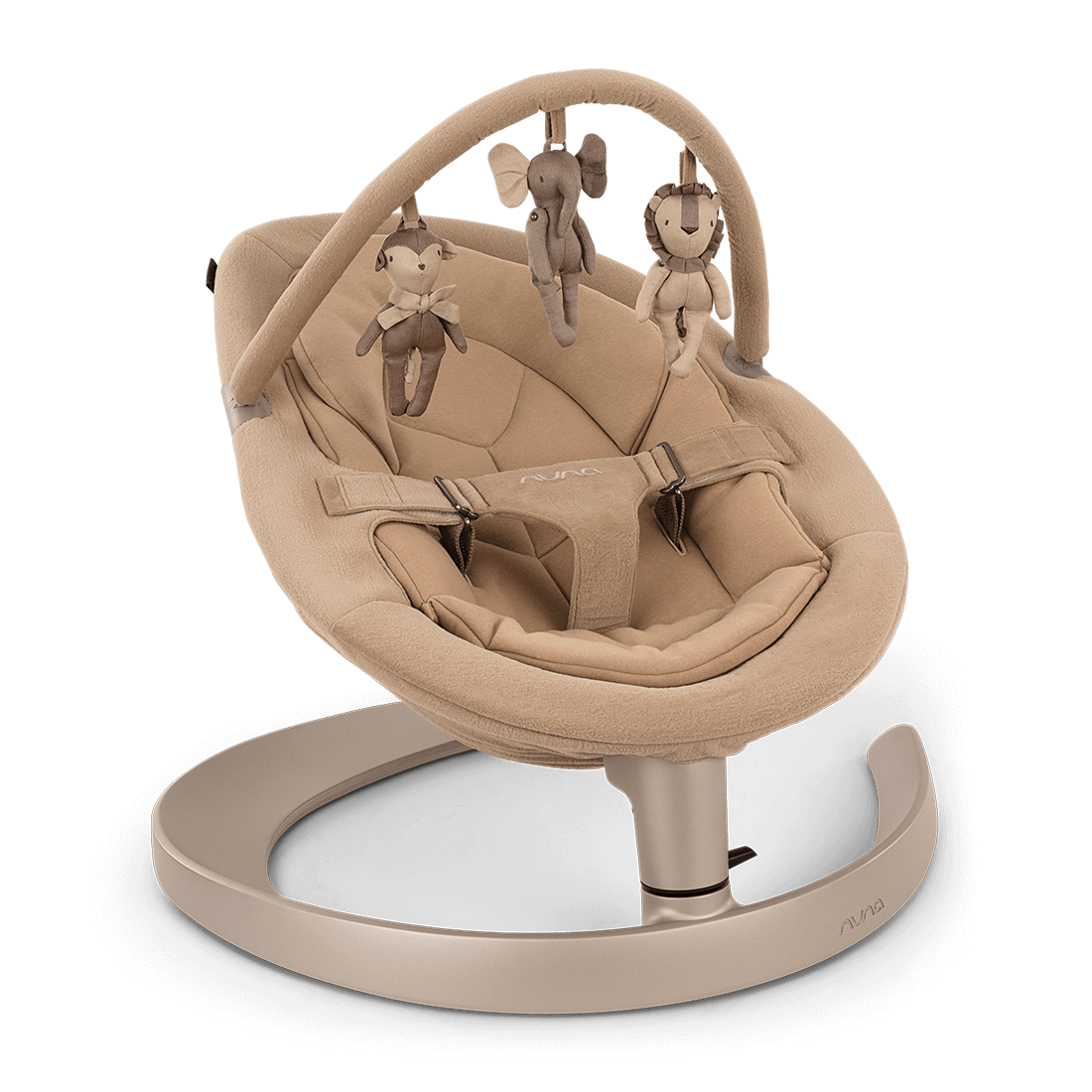 Wipstoel Nuna Leaf Grow Teddy met Speelboog Wipstoel Nuna Leaf Grow Teddy met Speelboog - Afbeelding 1