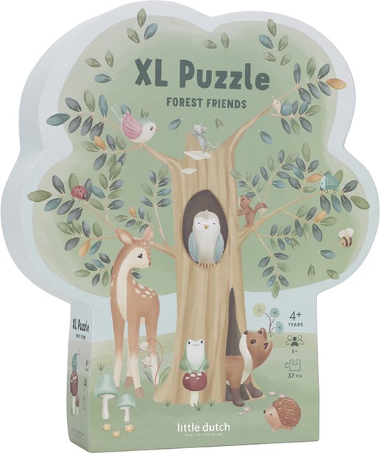 Vloerpuzzel Little Dutch Forest Friends Vloerpuzzel Little Dutch Forest Friends - Afbeelding 1
