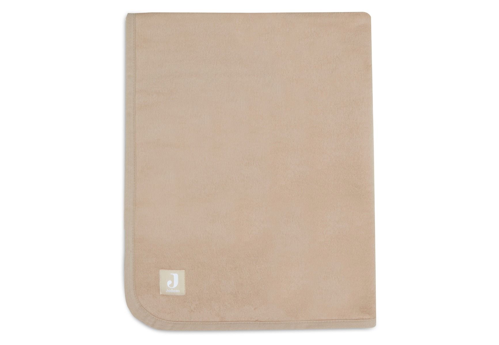 Deken Ledikant Jollein 100x150 Katoen Biscuit Deken Ledikant Jollein 100x150 Katoen Biscuit - Afbeelding 1