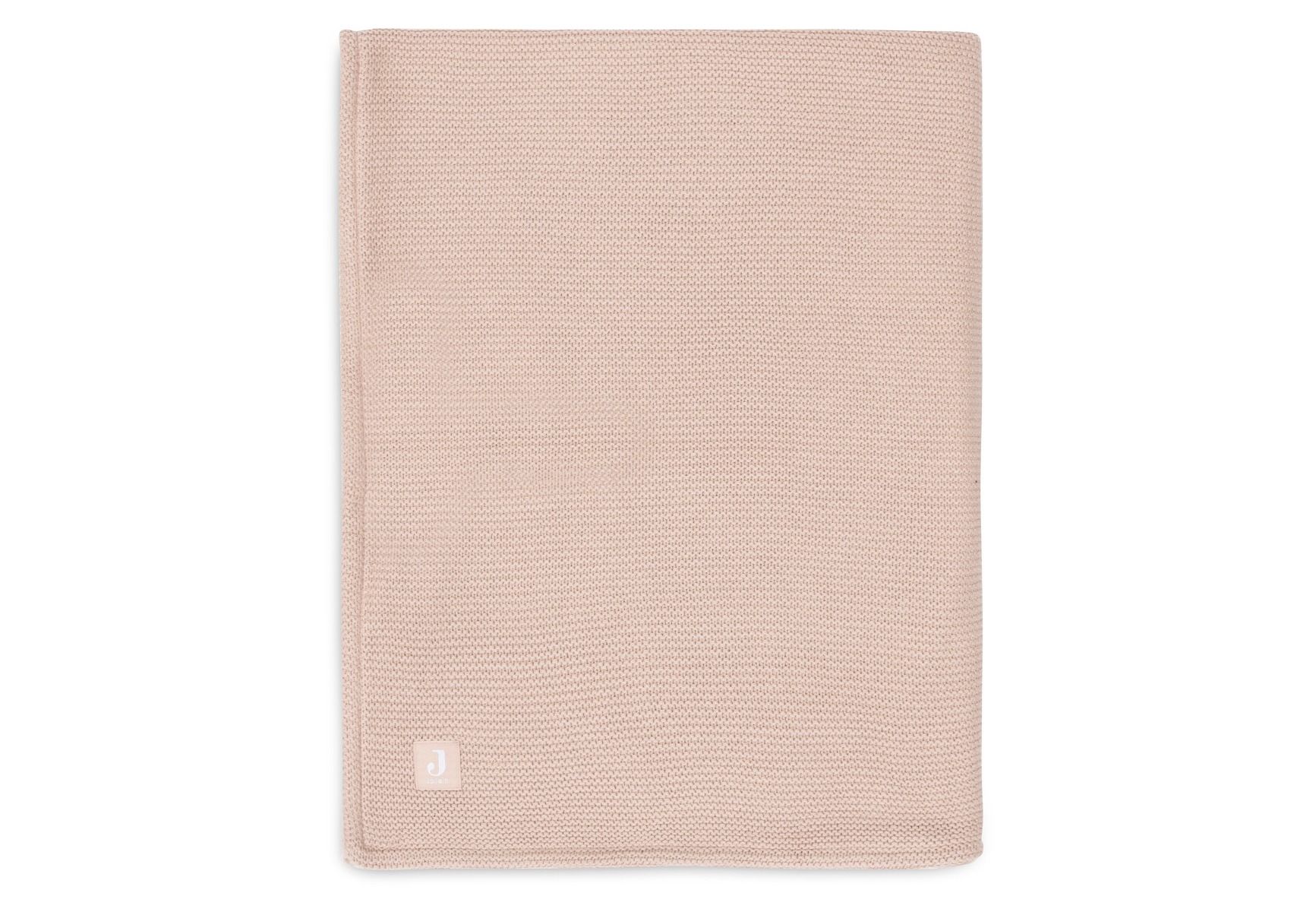 Deken Ledikant Jollein 100x150 Basic Knit Wild Rose/Fleece Deken Ledikant Jollein 100x150 Basic Knit Wild Rose/Fleece - Afbeelding 1