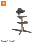 Kinderstoel Stokke® Nomi Anthracite/Natural