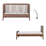 Meegroei Ledikant Quax Ashi Chestnut 70x140