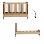 Meegroei Ledikant Quax Loft 70x140 Honey Ash