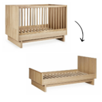 Meegroei Ledikant Quax Kyo 70x120 Honey Ash