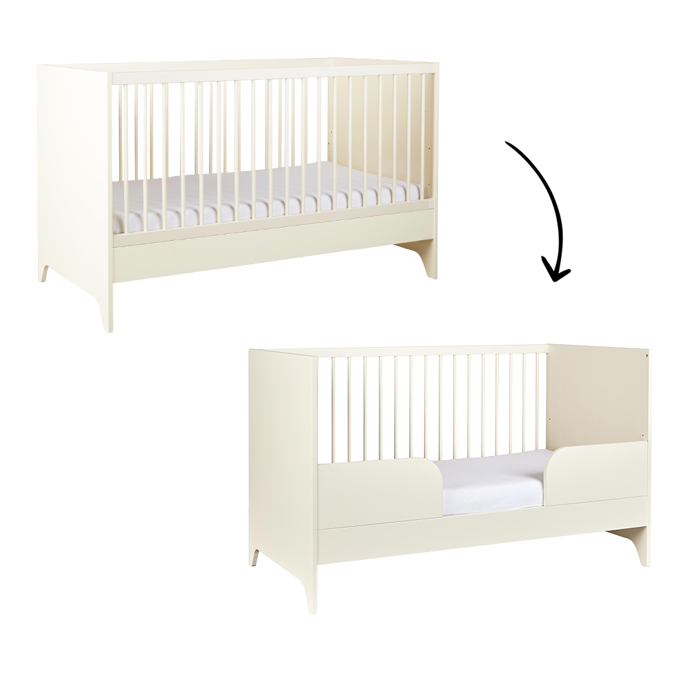 Meegroei Ledikant Quax Tsughi Butter 70x140 Meegroei Ledikant Quax Tsughi Butter 70x140 - Afbeelding 1