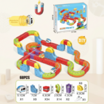 MagniTrack– Creatief&Elektrisch– Anti-Gravity Elektrische Trein 68 stuks | Educatief Speelgoed