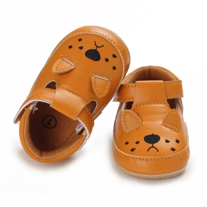10_a54e8068-00cd-40aa-b946-44b92dc9549a Mini Fashion - Zachte Eerste Stapjes - Dieren Kinder Schoentjes Kitty Purr Paws / 11 cm (0–6 maanden) | Educatief Speelgoed - Afbeelding 1
