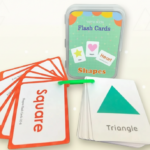 SmartyCards– Vrolijk&Taalrijk– Educatieve Woordenkaarten (Engels) Vormen | Educatief Speelgoed