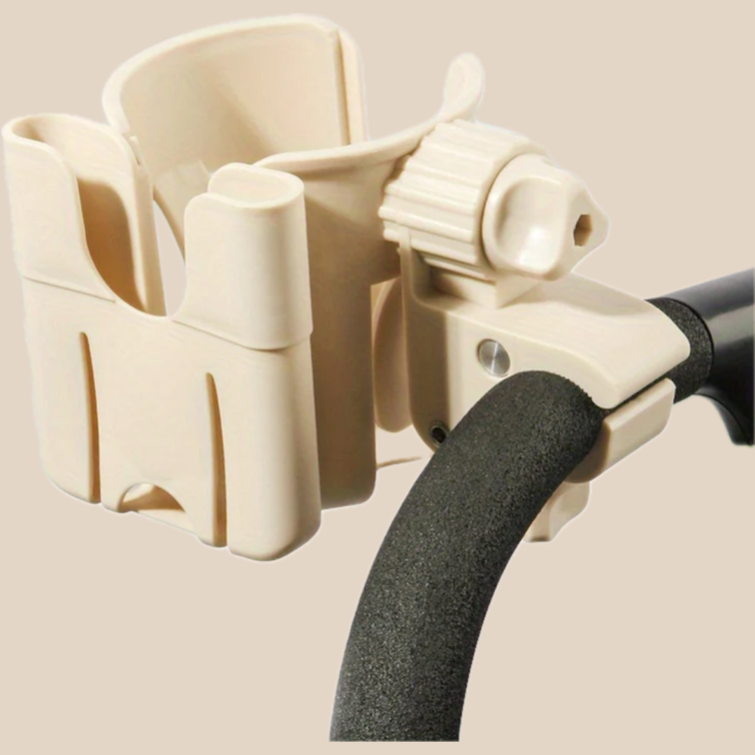 10_c1586dc0-ef15-4c0b-8714-508cd52825e9 Addis– Altijd Bij De Hand – Telefoon- en Bekerhouder Kinderwagen Beige | Educatief Speelgoed - Afbeelding 1