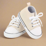 BabyStride– Ademend&Flexibel–'Eerste stapjes'Sneakers Beige / 13 (12–18 maanden) | Educatief Speelgoed