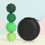 CalmSphere– Zacht&Focused– Magnetisch Stressspeelgoed Groen / M (Ø 2.85cm) / 4 | Educatief Speelgoed