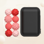 CalmSphere– Zacht&Focused– Magnetisch Stressspeelgoed Roze / M (Ø 2.85cm) / 8 | Educatief Speelgoed