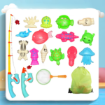 Fishing Game– Leren&Ontdekken– Magnetisch Visspel Set van 15 | Educatief Speelgoed