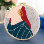 SoftLoop– Zacht&Creatief– DIY Punch Needle Thuisdecor Set Vrouw | Educatief Speelgoed