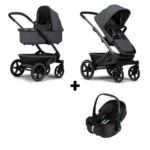 Kinderwagen Joolz Geo³ Stone Grey + Autostoel Joolz x Maxi-Cosi Pebble Pro 360