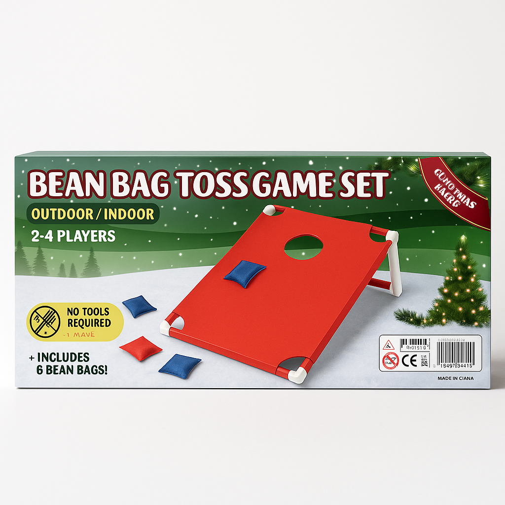 14ce5785afed44a9ab32180eb1474c9b Bean Bag– Gezellig&Competitief– Zandzak Werpspel Rood | Educatief Speelgoed - Afbeelding 1