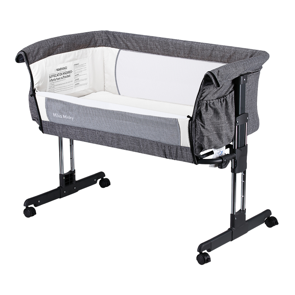 Co-Sleeper Colorfull Home Mika Grey Co-Sleeper Colorfull Home Mika Grey - Afbeelding 1