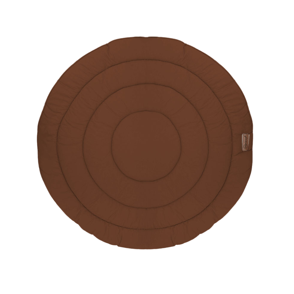 Boxkleed MorDesign Rond Chocolate Brown Boxkleed MorDesign Rond Chocolate Brown - Afbeelding 1
