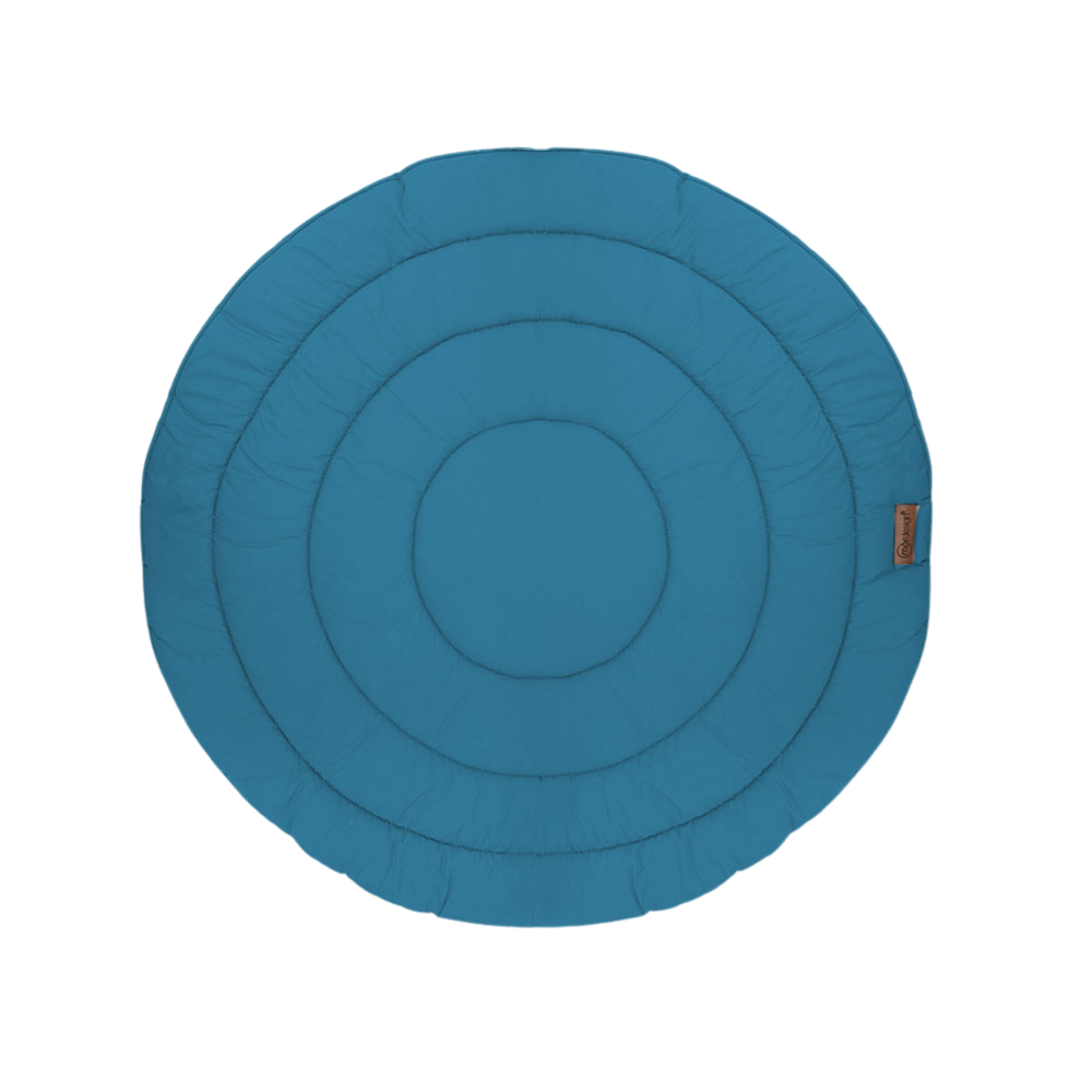 Boxkleed Mordesign Rond 95cm Deep Teal Boxkleed Mordesign Rond 95cm Deep Teal - Afbeelding 1