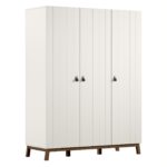 3-deurs kast Jaxx Sezane Clay/Walnut