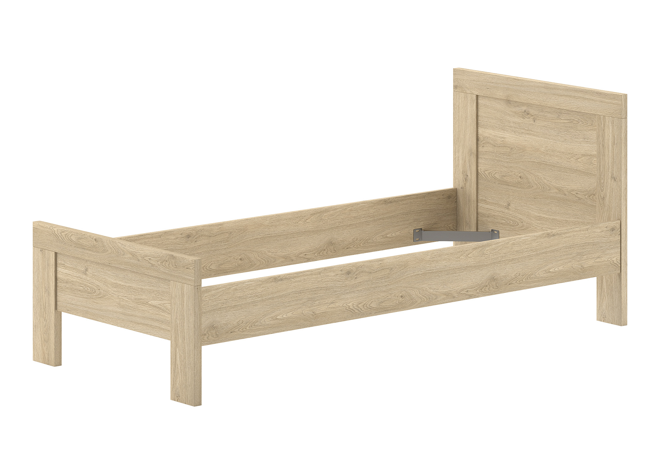 Kinderbed Sam 90x200 Eik Kinderbed Sam 90x200 Eik - Afbeelding 1