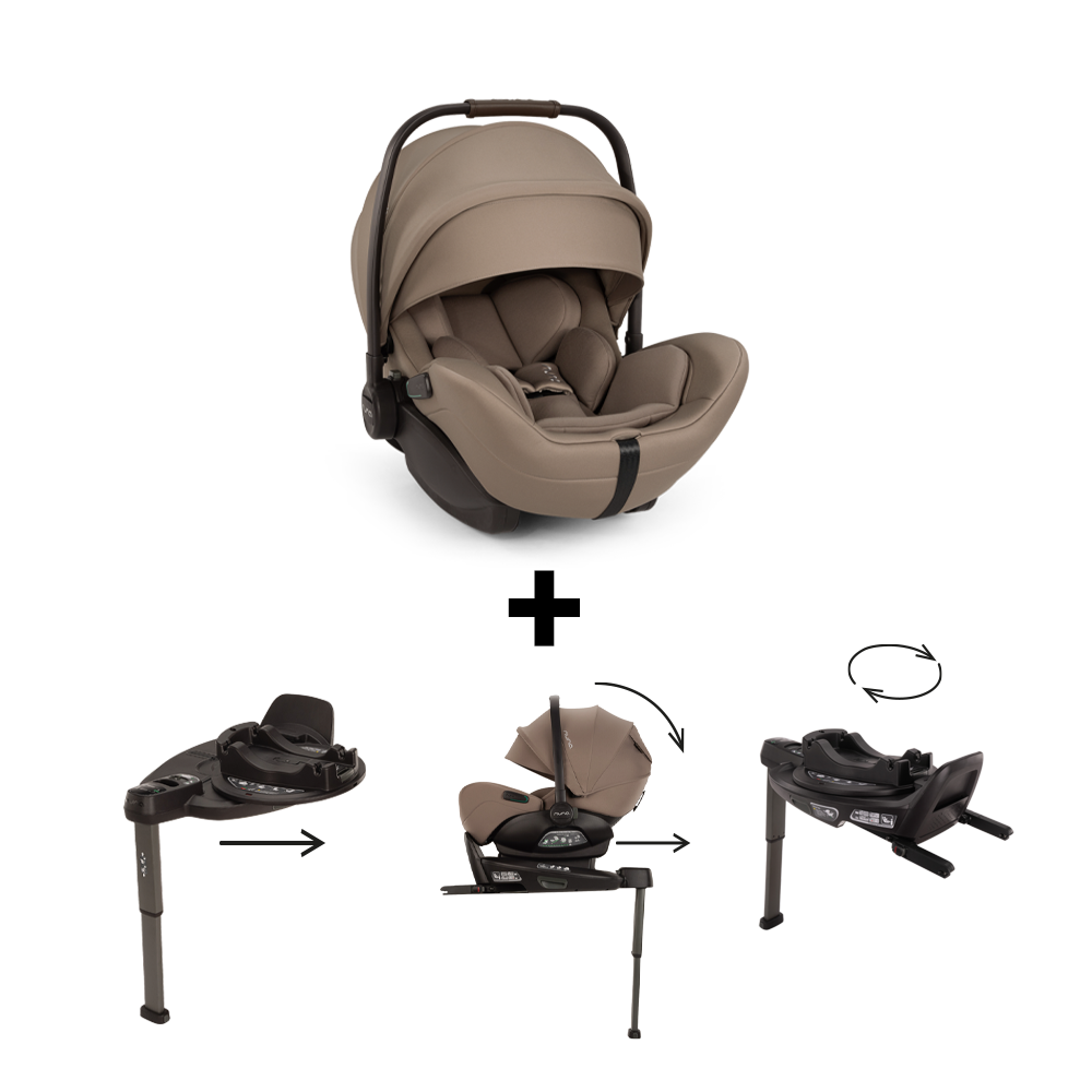 Autostoel Nuna Arra Flex Cedar V2 + Isofixbase Nuna Curv 360 System Zwart Autostoel Nuna Arra Flex Cedar V2 + Isofixbase Nuna Curv 360 System Zwart - Afbeelding 1