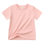 ComfyWear– Praktisch&Casual– Korte Mouwen T-Shirt Roze / 120 (4–5 jaar) | Educatief Speelgoed