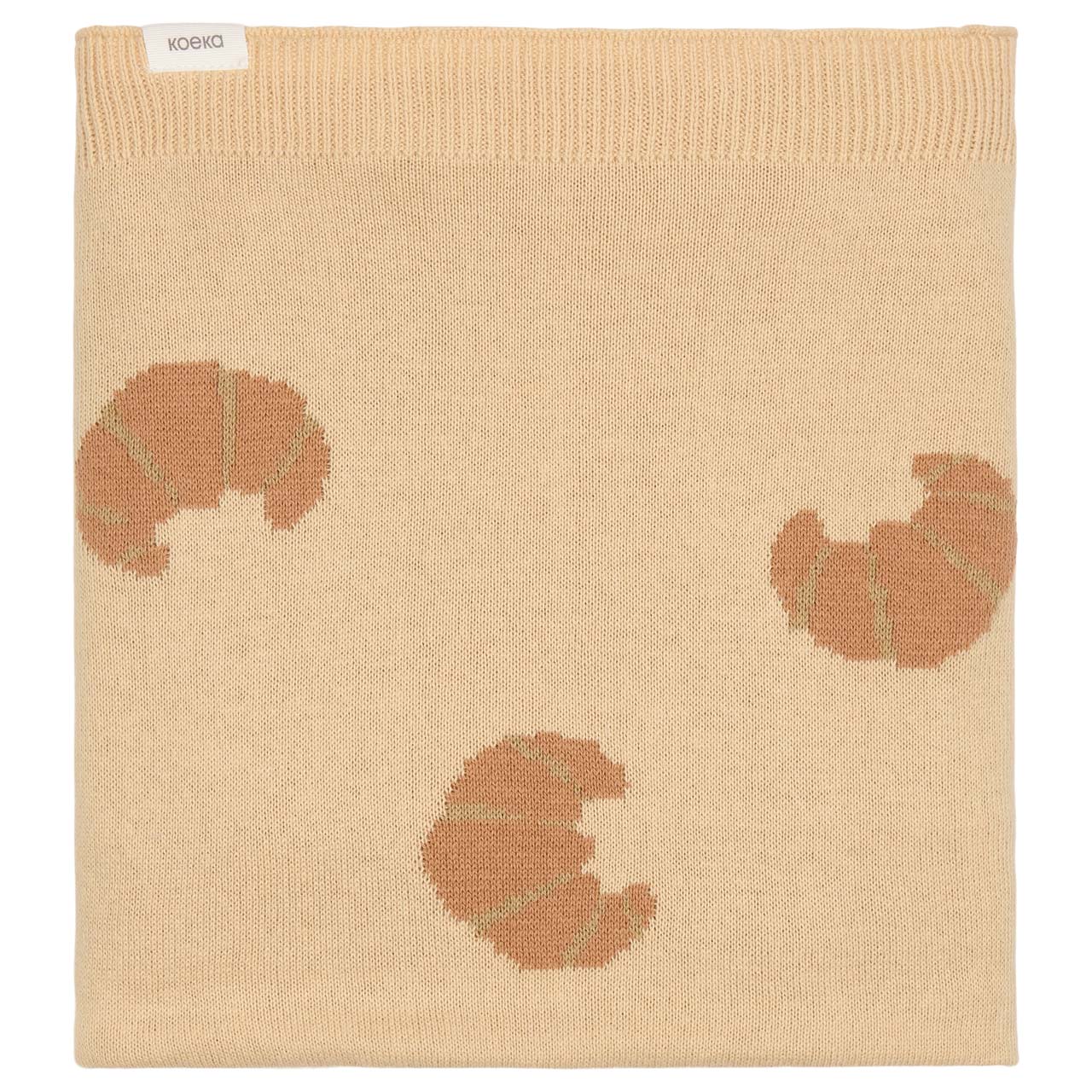 Deken Ledikant Koeka You Bake Me Happy Sand - Afbeelding 1