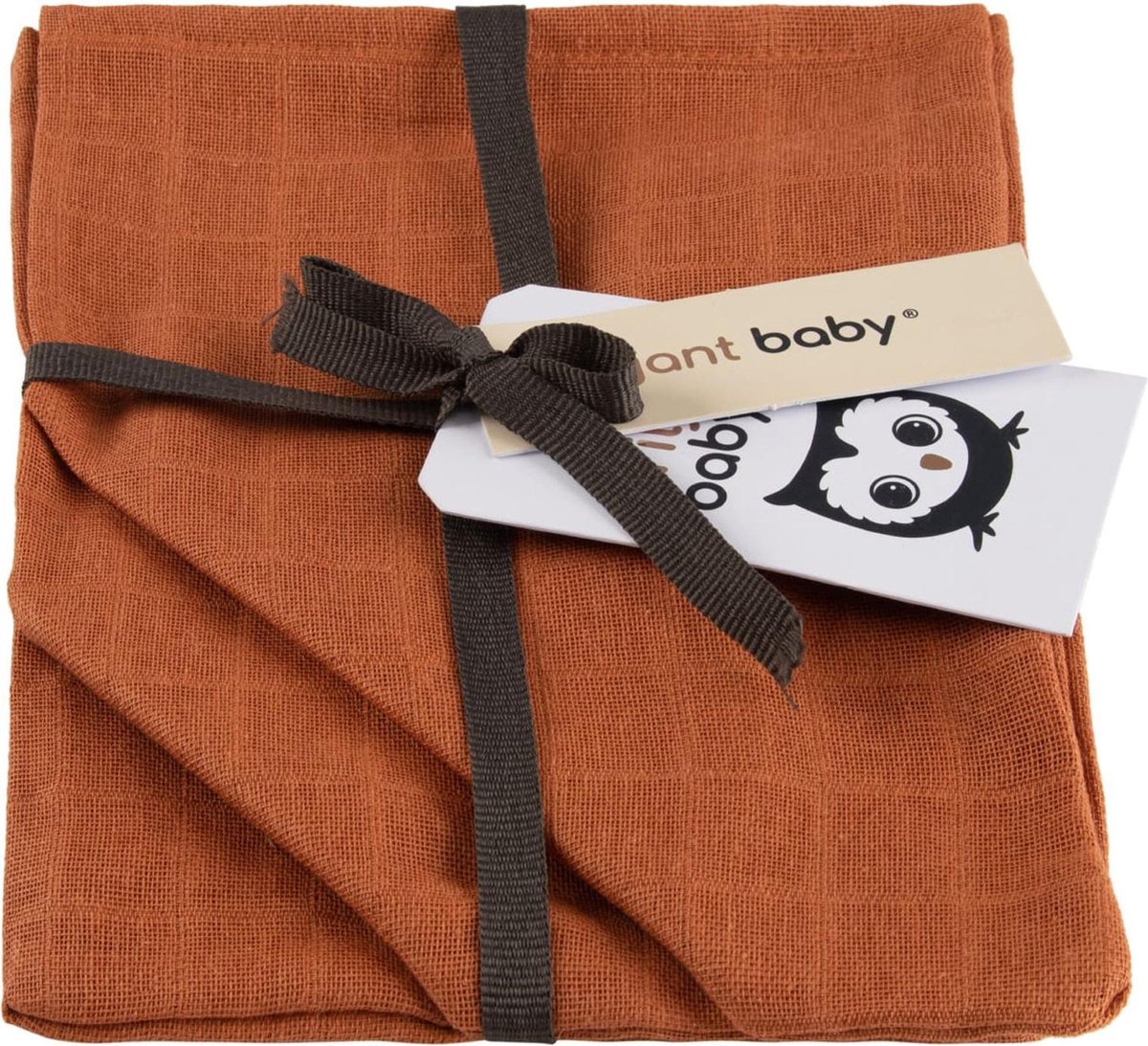 Washandjes Briljant Baby Hydrofiel Uni Terra 3st Washandjes Briljant Baby Hydrofiel Uni Terra 3st - Afbeelding 1