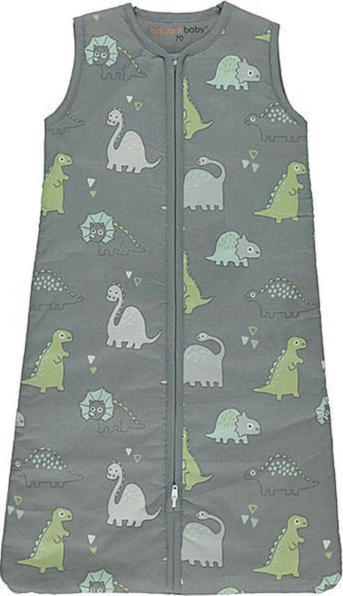 Slaapzak Winter Briljant Baby Dino Grijs 70cm Slaapzak Winter Briljant Baby Dino Grijs 70cm - Afbeelding 1