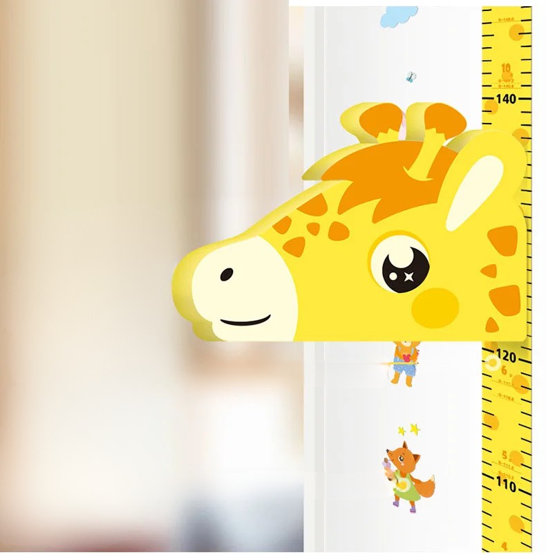 18b30050-e9ba-4bec-918d-33772932769b Kids Measure Tool™ - Op avontuur met hoogte - Magnetisch meetlint Giraffe | Educatief Speelgoed - Afbeelding 1