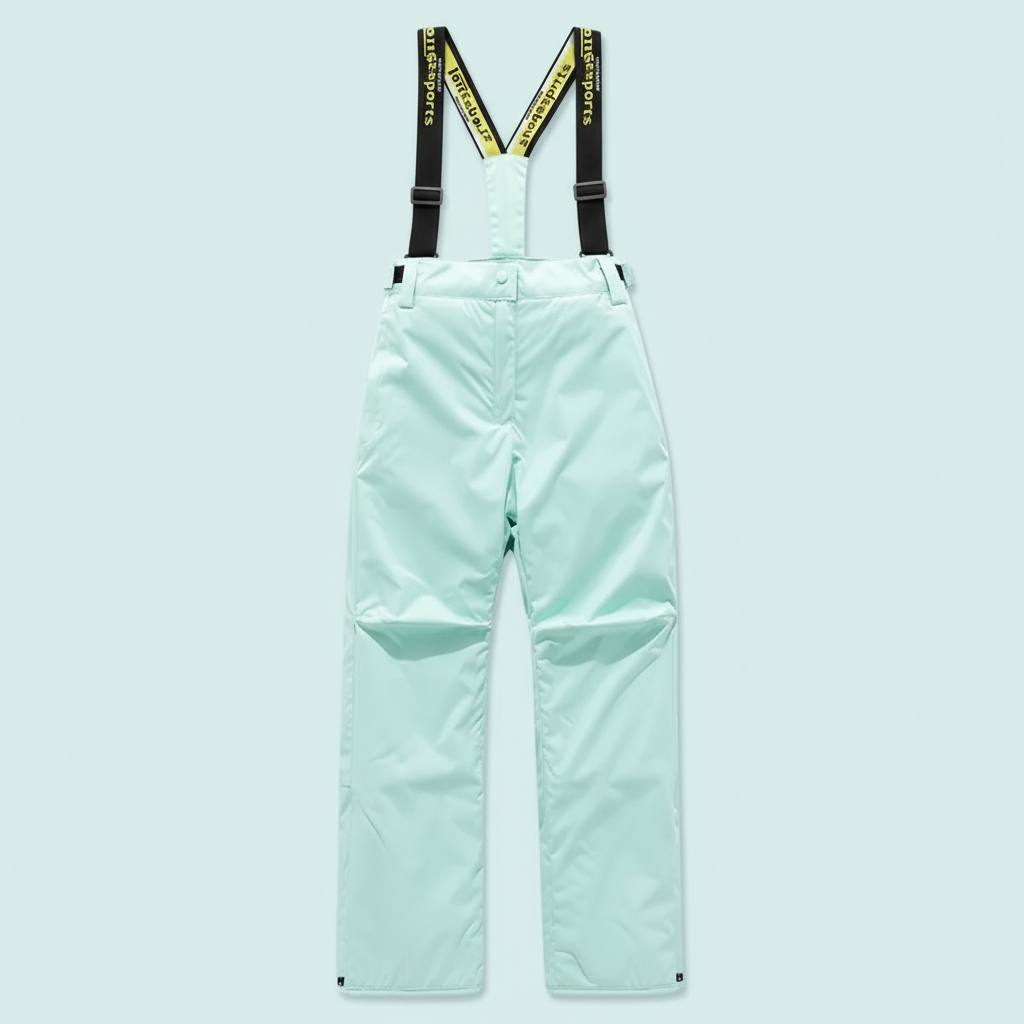 1_1b960eac-a086-4392-b506-3e646f124c48 GlacierFit– Ademend&Beschermend Waterdicht– Ski-pak met Fleecevoering Groene broek / 140 (11–12 jaar) | Educatief Speelgoed - Afbeelding 1