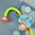 Elephant Shower Set™ – Spetterpret in Bad – Bad Douchekop Groen | Educatief Speelgoed