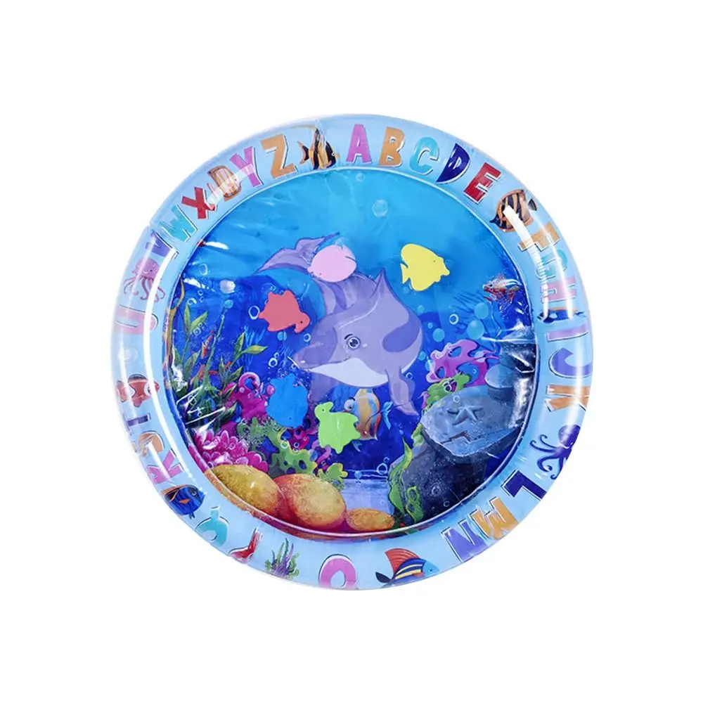 1_429ab16f-718a-4118-8cd6-1becc5919b88 TinyWave– Vrolijk&Ontwikkelend– Baby Sensorische Watermat Dolfijn (⌀ 65 cm) | Educatief Speelgoed - Afbeelding 1