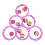 Fun Splash - Spetter&Speel - Water Ringenspel Driehoek - Paars | Educatief Speelgoed