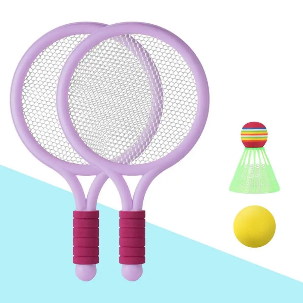 1_6377d986-5732-4b6e-ba25-87b8fb6166dc Racket Tennis™ – Mik&Smash– Tennis&Badminton Speelset Paars | Educatief Speelgoed - Afbeelding 1