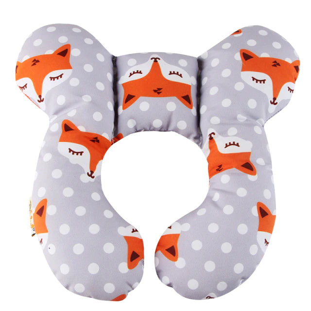 1_83074785-9e79-44ae-927f-3f76e1119e8e Baby Pillow™ | Ondersteuning voor het hoofdje - Babykussentje Vosjes | Educatief Speelgoed - Afbeelding 1