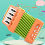 Mini Accordeon– Ritme&Plezier– Kinder Accordeon Oranje | Educatief Speelgoed