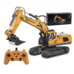 MegaMover™ - Perfect voor kinderen en jonge bouwers - RC Bouwvoertuig Graafmachine Groot - metalen klep | Educatief Speelgoed