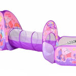 Fun Fort - Gooien&Gieren - Kinder Speeltent Roze olifant | Educatief Speelgoed