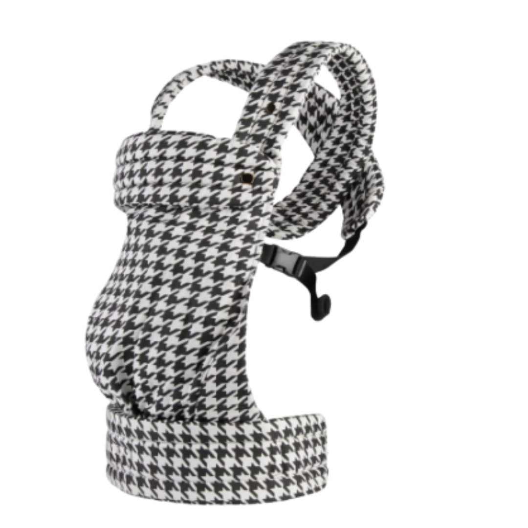 1_a5eae97c-59bd-498b-b93d-1789f1038cbb Snug Sling™ – Zacht&Dichtbij– Baby&Peuter draagzak Zwart Wit - Pied-de-poule | Educatief Speelgoed - Afbeelding 1