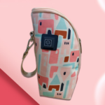 Nurtura– Warm&Onderweg– Draagbare Babyflessenwarmer Huisjes - Wit - Rits | Educatief Speelgoed