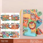 SoftTails– Kleurrijk&Sensorisch– Baby staartboekje Jungleparadijs | Educatief Speelgoed