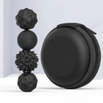 CalmSphere– Zacht&Focused– Magnetisch Stressspeelgoed Zwart / S (Ø 2.2cm) / 4 | Educatief Speelgoed