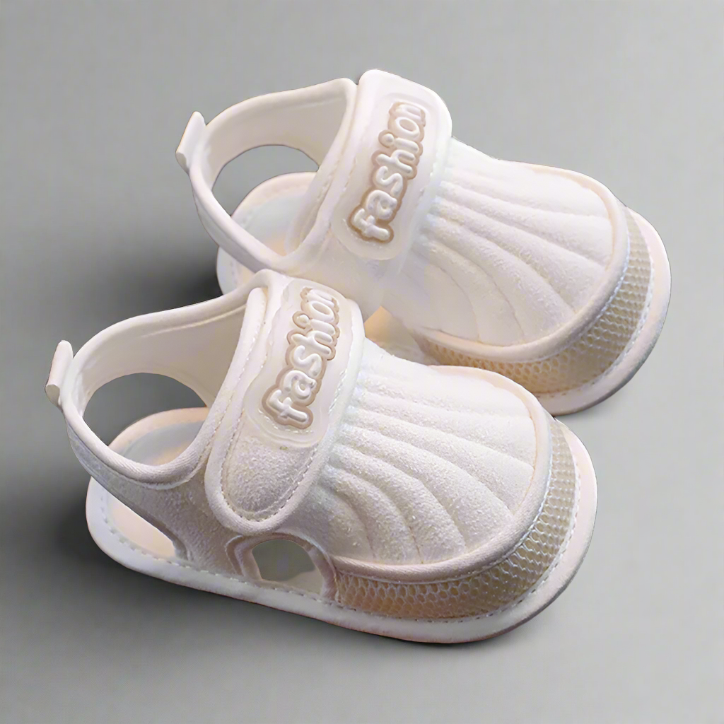 1_dacd32f7-e516-4f08-9e52-6d23247e63f9 TinySteps– Ademend&Licht– Zomersandalen voor Baby’s met Antislipzool Beige / 12 (12 cm / 6–12 maanden) | Educatief Speelgoed - Afbeelding 1