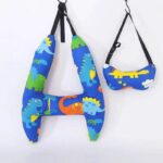 ComfyRide– Ergonomisch&Zacht– Autostoel Kussen Ondersteuning Dino's | Educatief Speelgoed