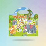 StickerFun– Kleurrijk&Leerzaam– Herbruikbare Stickerboek Dier | Educatief Speelgoed