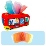Tissue Box Toy™ - Tover tissues uit de doos - Speelgoed Tissuedoos Bus | Educatief Speelgoed