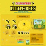 Buzzy Bee Magnetgame™ - Gegarandeerd een Lachexplosie - Clumsiness bordspel 2 spelers | Educatief Speelgoed
